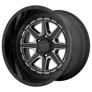 Moto Metal – MO801 PHANTOM – Black – 20″x10″ -18mm – Summer Wheels – MO80121080418N